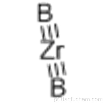 Boride de zircônio CAS 12045-64-6